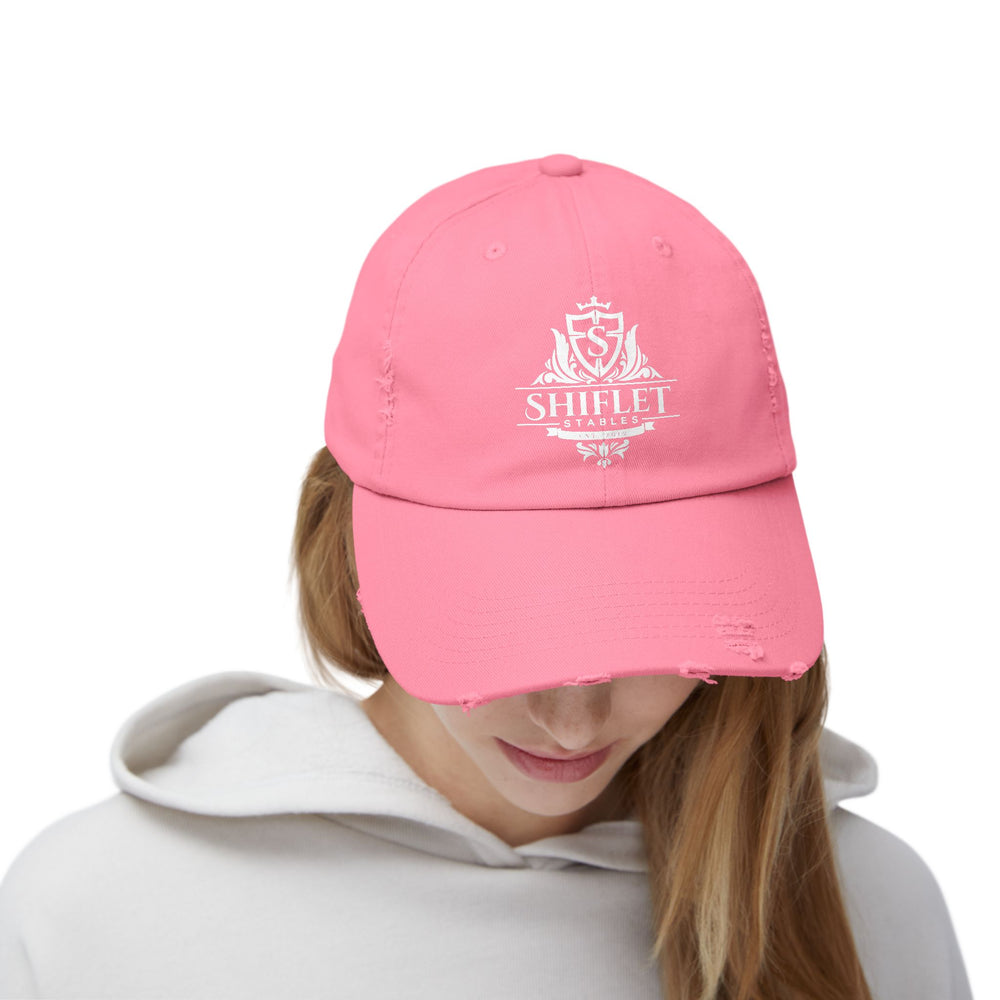 
                  
                    Distressed Cotton Cap
                  
                
