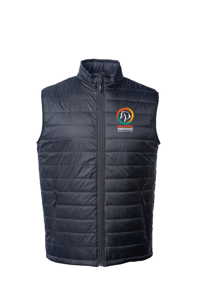 Embroidered Mens Puffer Vest