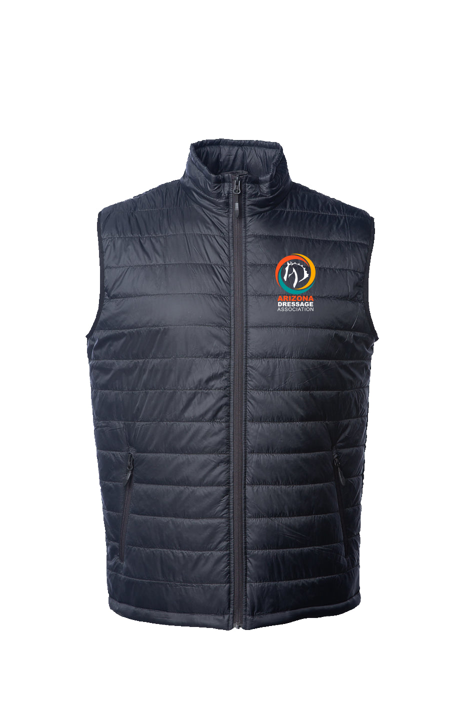 Embroidered Mens Puffer Vest