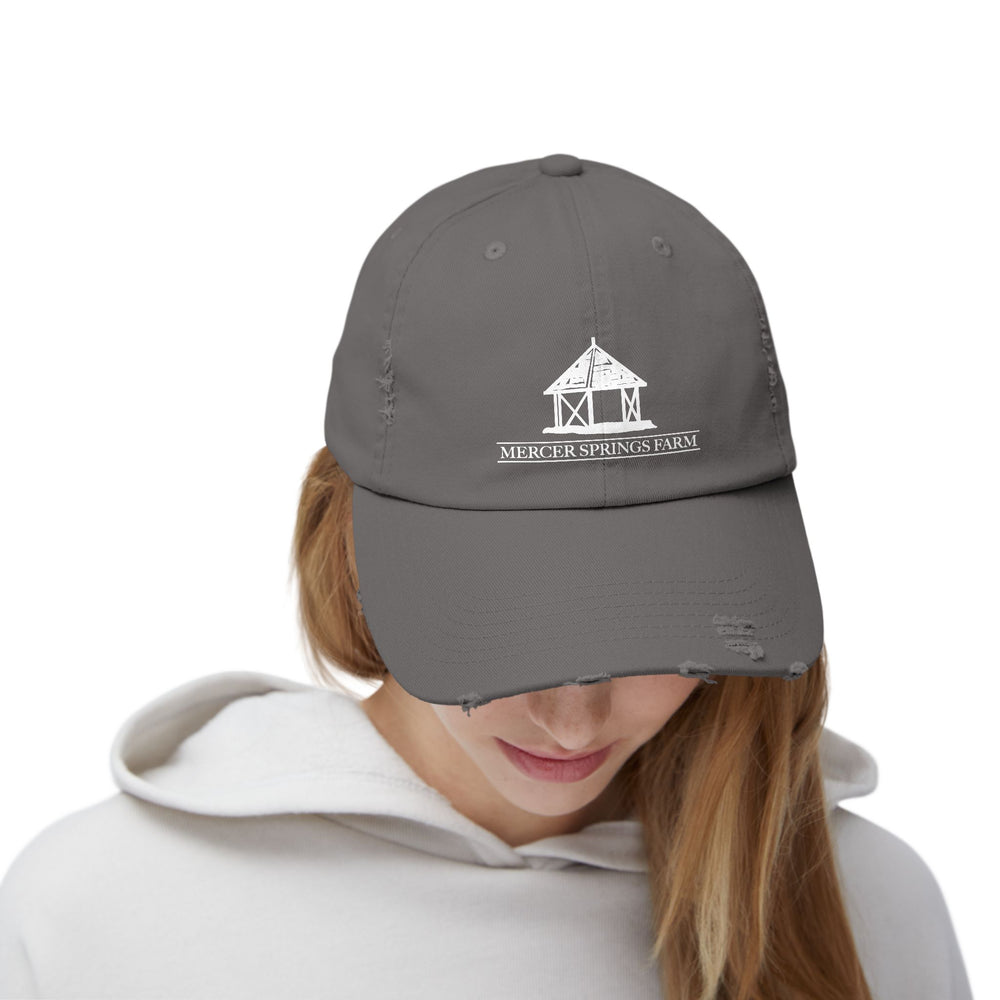 
                  
                    Distressed Cotton Cap
                  
                
