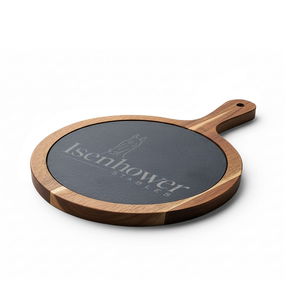 
                  
                    4 sizes - Engraved Acacia Wood & Slate Serving Board
                  
                