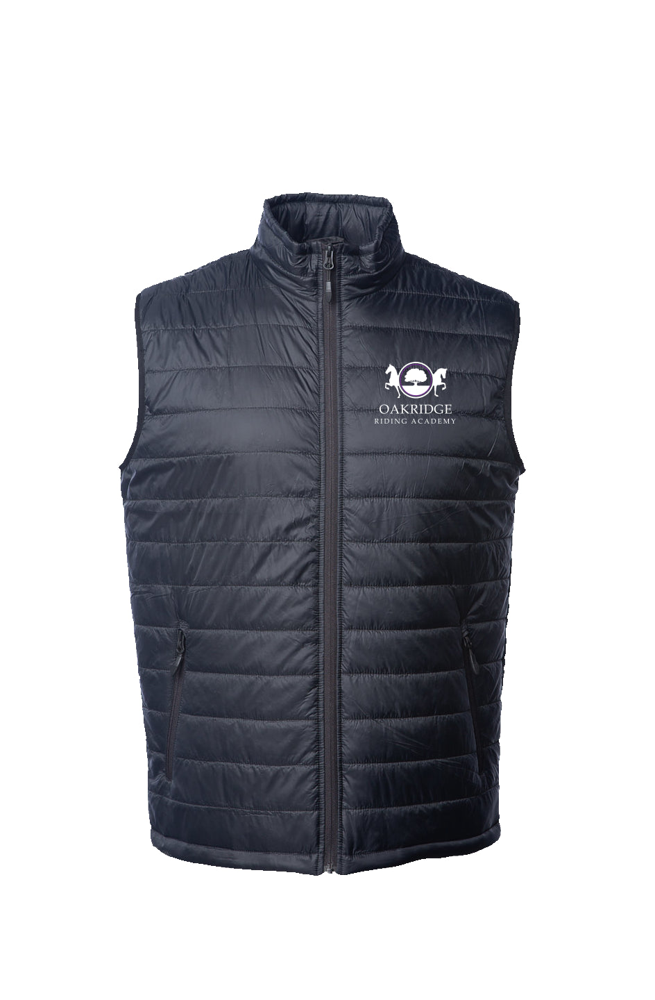 Embroidered Mens Puffer Vest