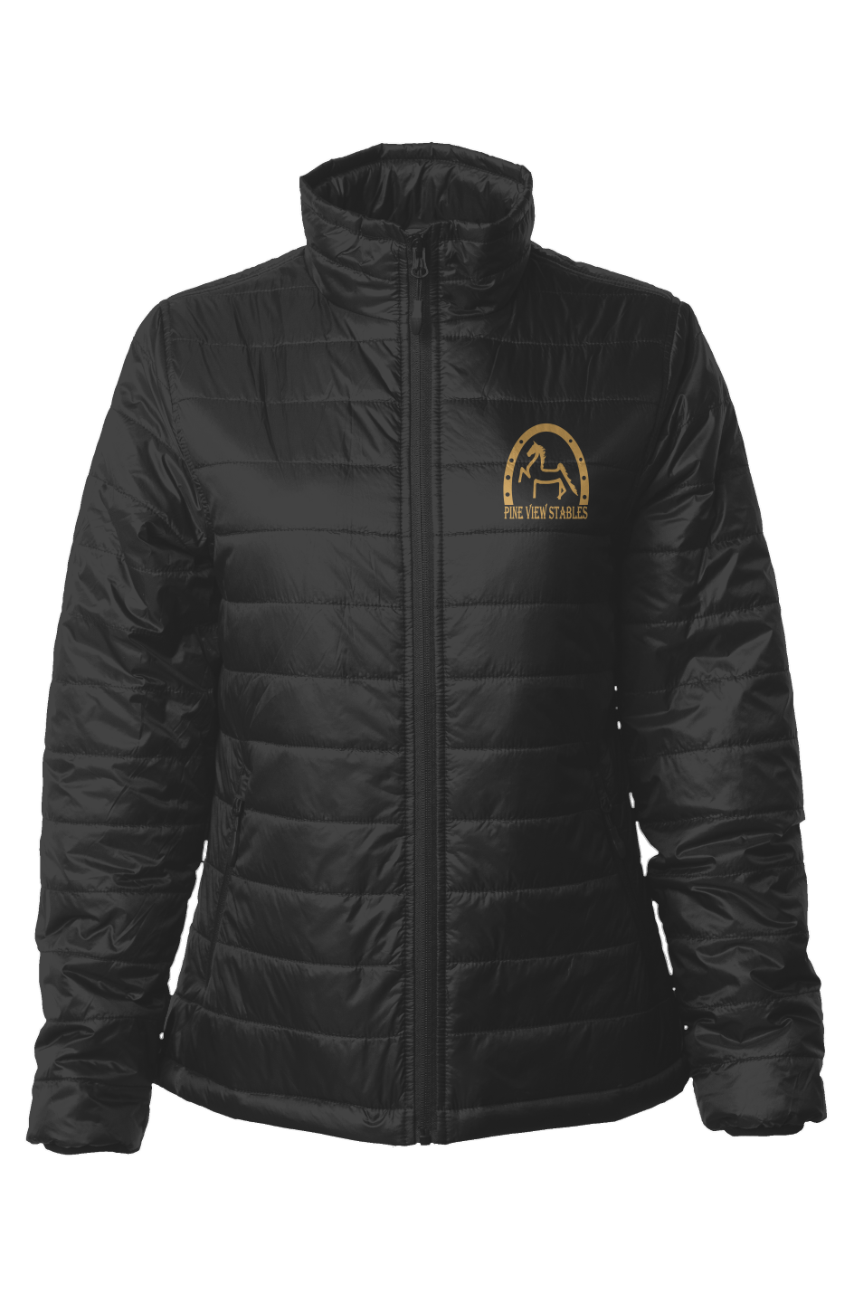 Embroidered Women’s Puffer Jacket 