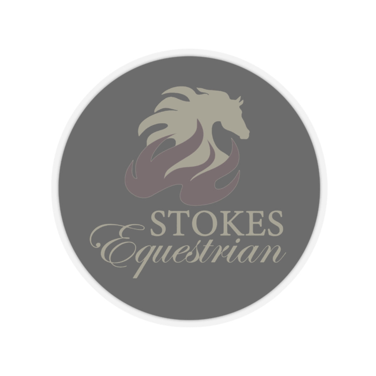 Stickers - 2 sizes, clear or white trim