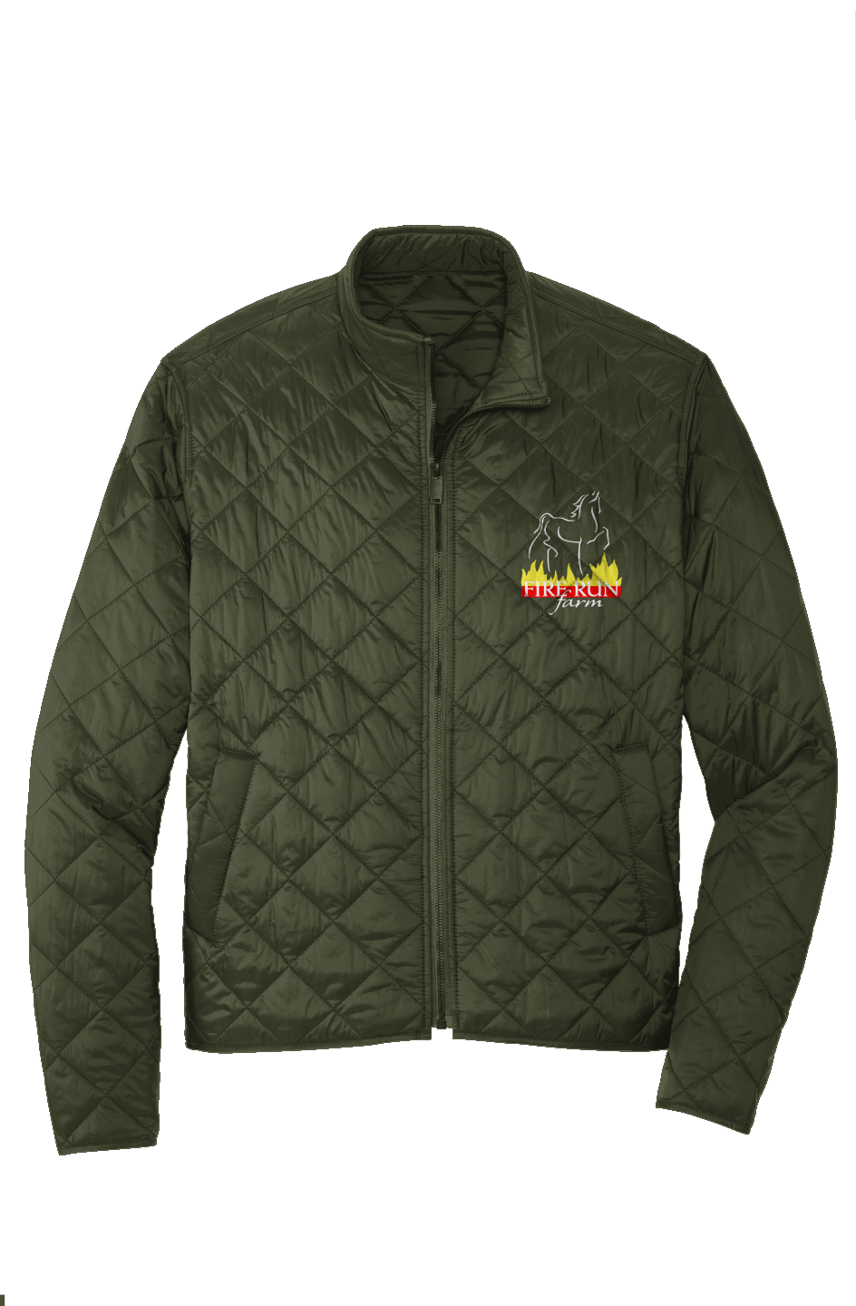 Quilted Full Zip Jacket
