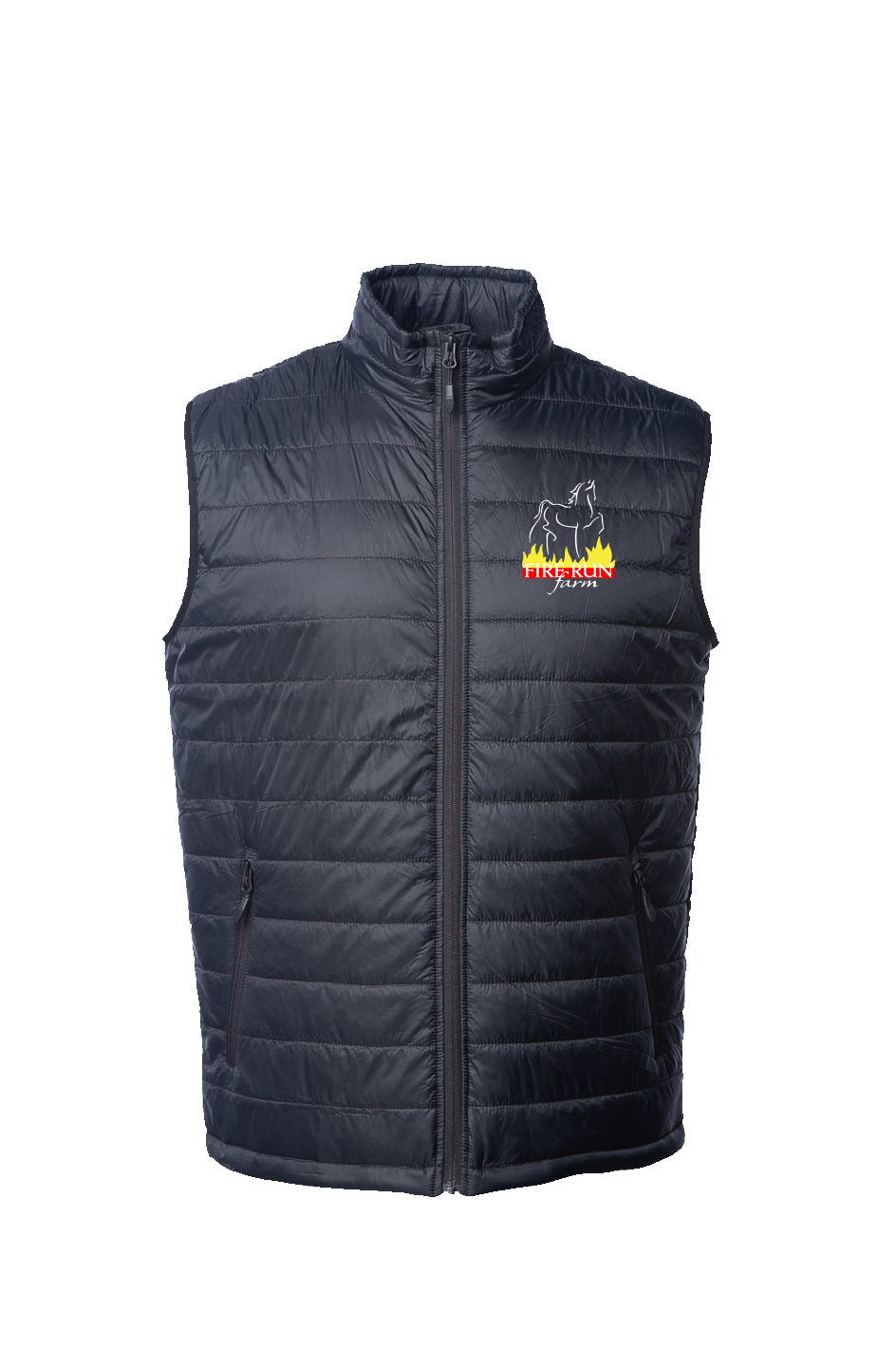 Embroidered Men s Puffer Vest