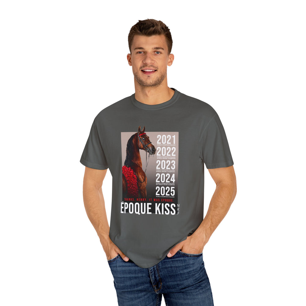 
                  
                    Époque Kiss - Front Design - Comfort Colors Tee
                  
                