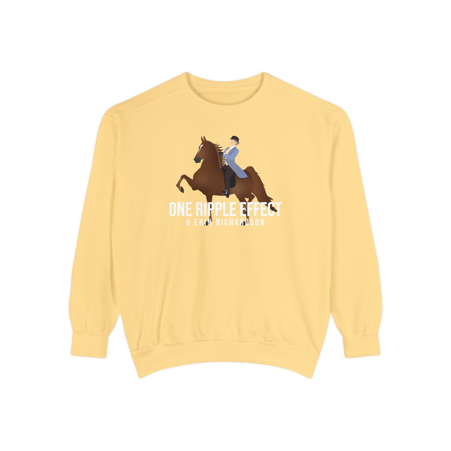 One Ripple Effect Comfort Colors® Crewneck Sweatshirt