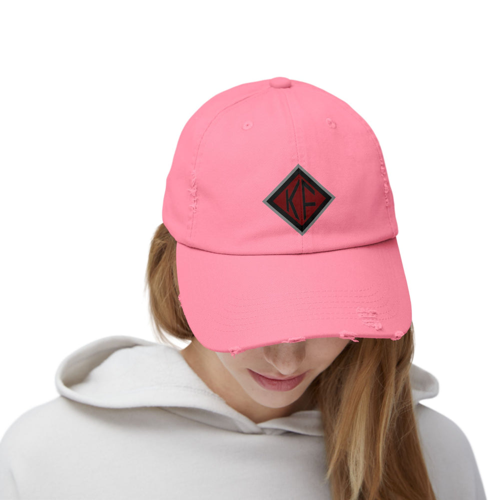 
                  
                    Distressed Cotton Cap
                  
                