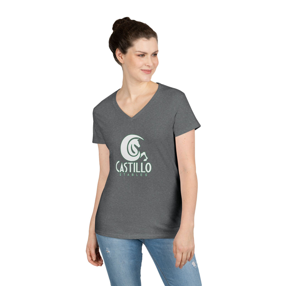 
                  
                    Ladies V-Neck Tee
                  
                