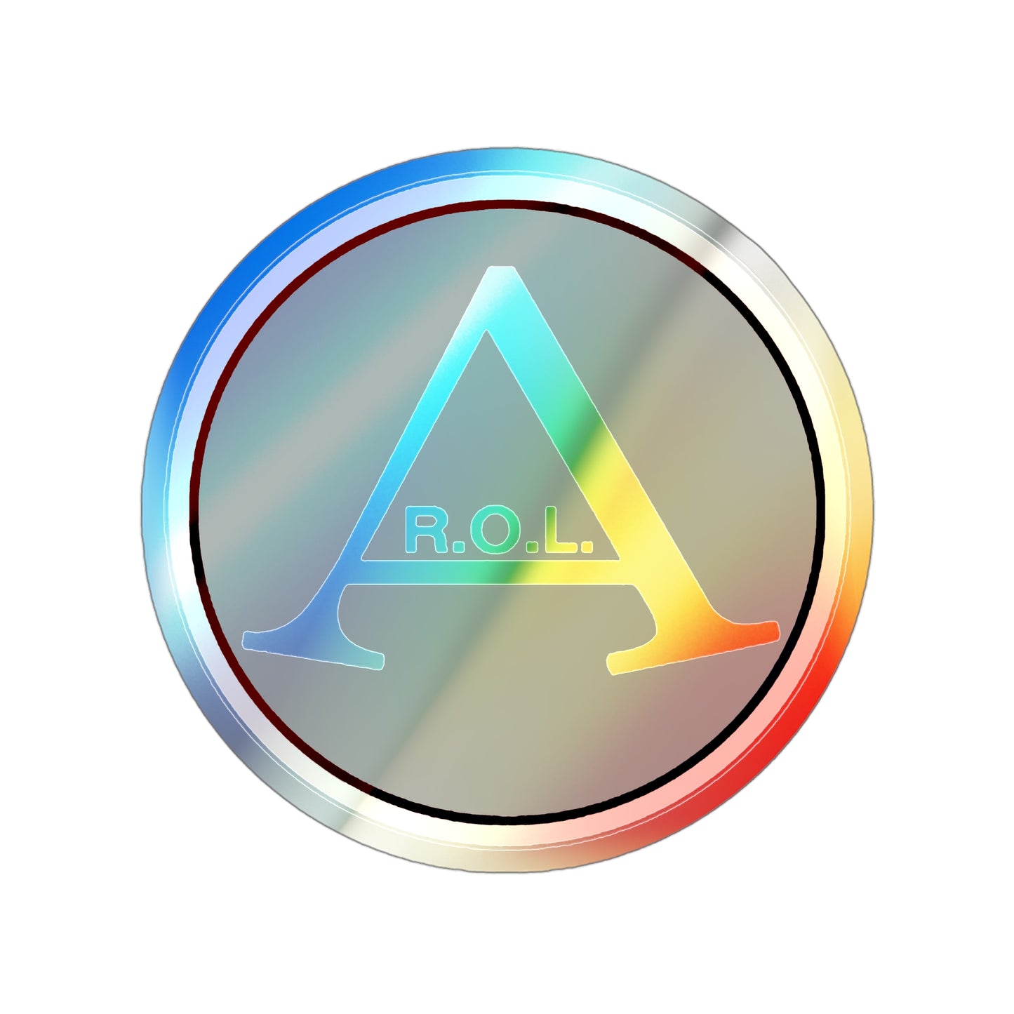 Holographic Sticker 4"