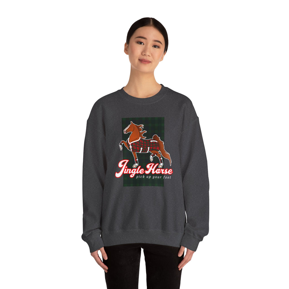 
                  
                    Saddlebred Jingle Horse Crewneck
                  
                