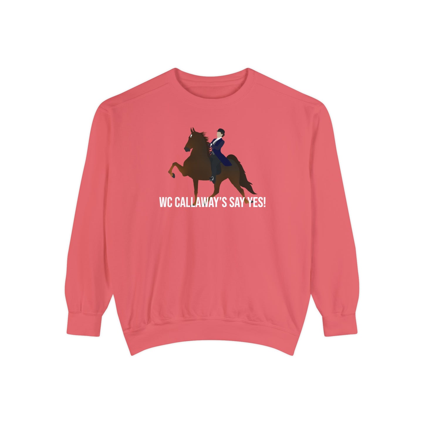 WC Callaway's Say Yes! Comfort Colors® Crewneck Sweatshirt