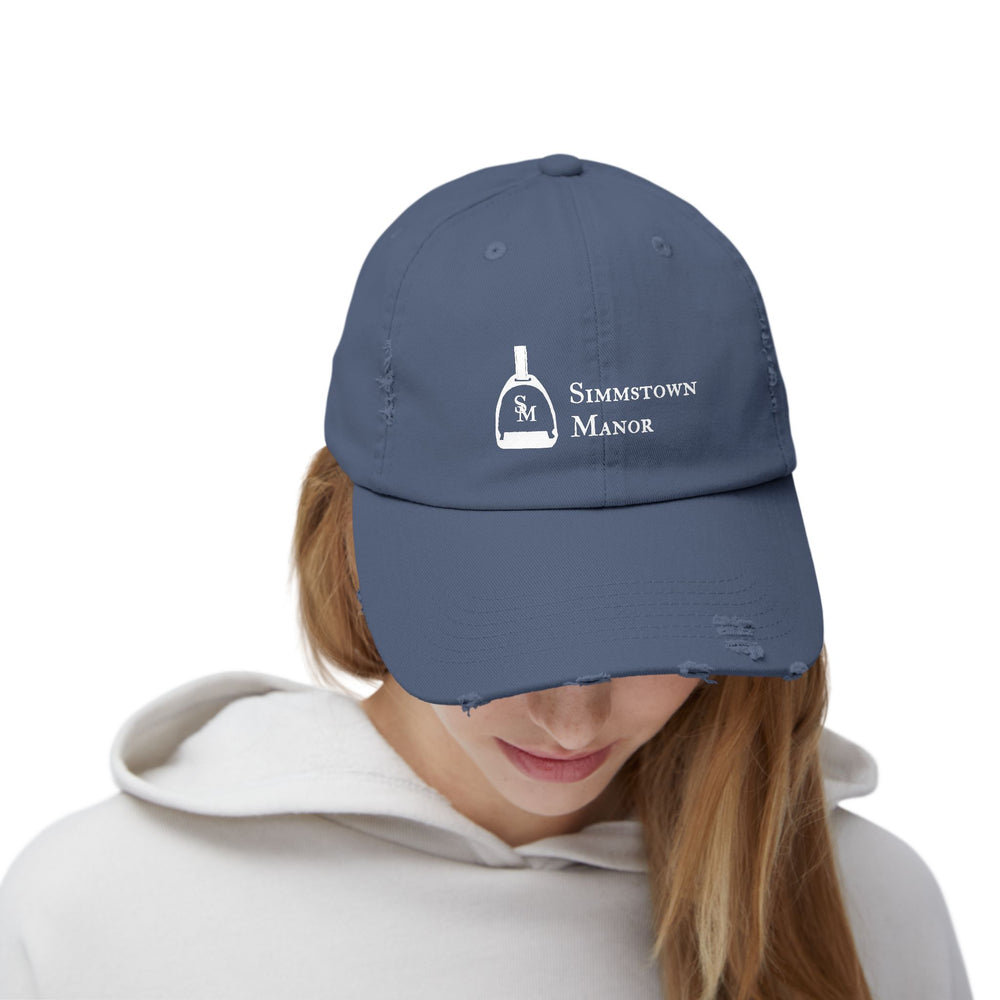 
                  
                    Distressed Cotton Cap
                  
                