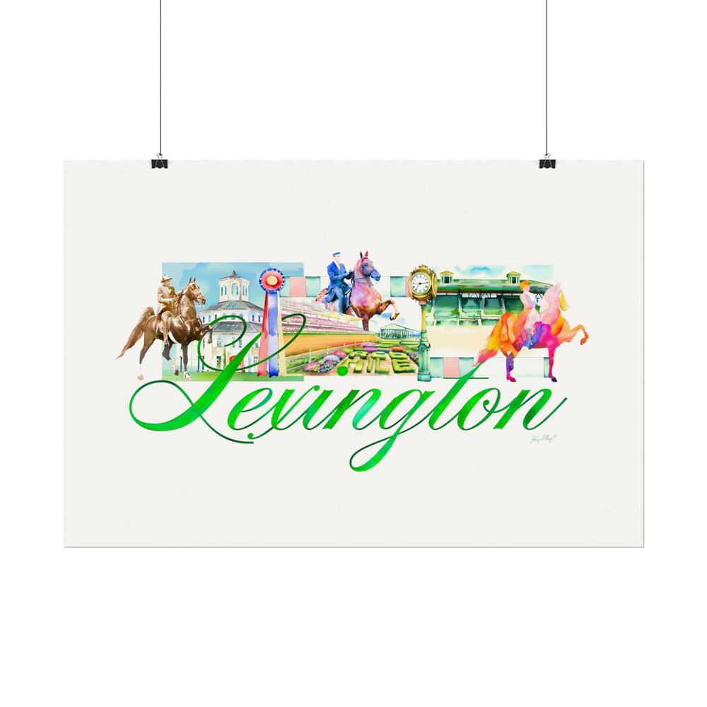 
                  
                    Lexington - Textured Watercolor Matte Print
                  
                