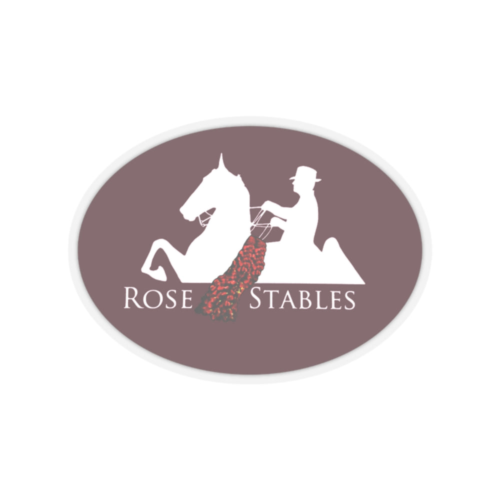 Stickers - 2 sizes, clear or white trim