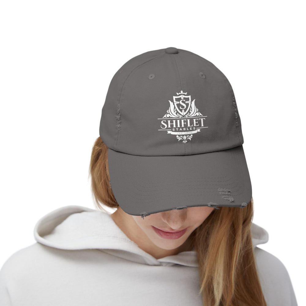 
                  
                    Distressed Cotton Cap
                  
                