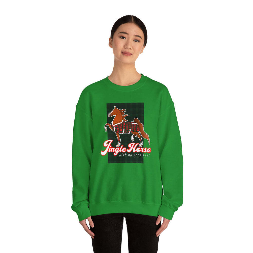 
                  
                    Saddlebred Jingle Horse Crewneck
                  
                