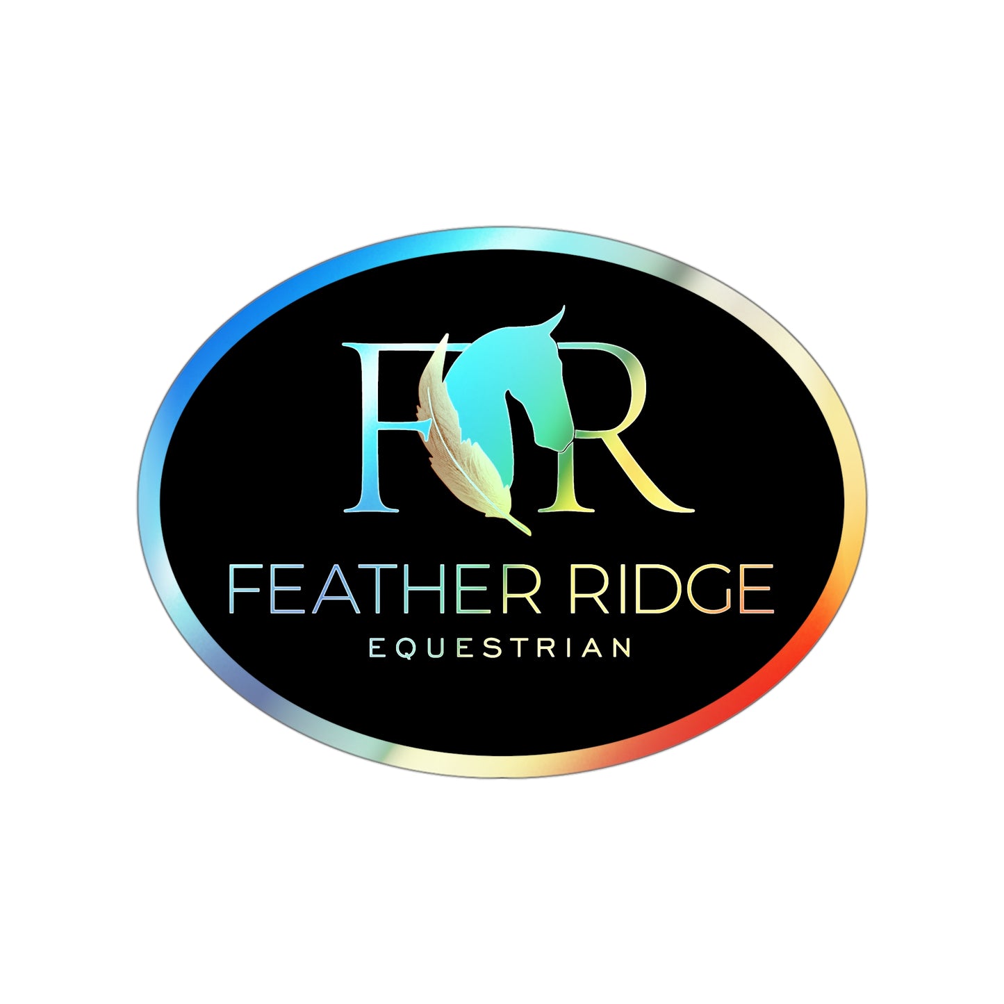 Holographic Sticker 4"