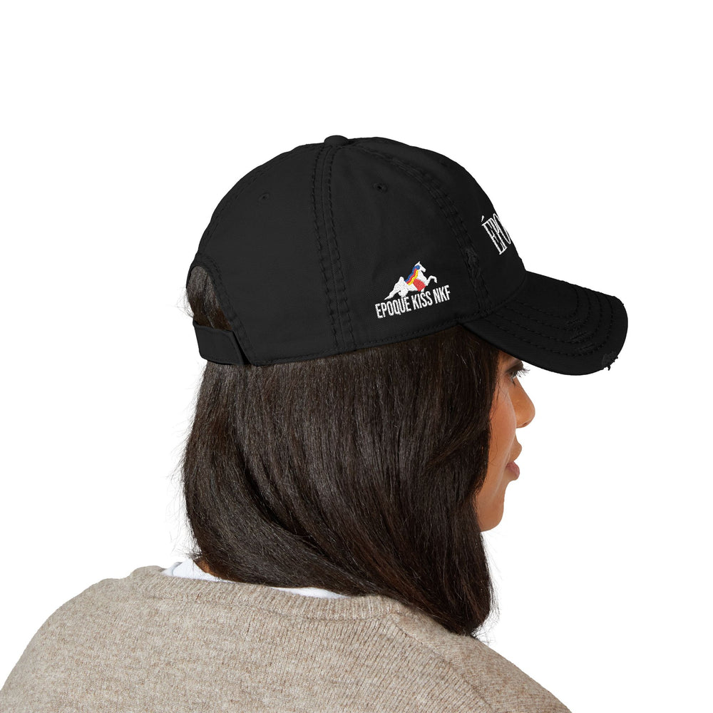 
                  
                    Époque. - Embroidered Distressed Hat
                  
                