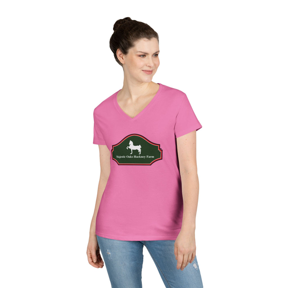 
                  
                    Ladies V-Neck Tee
                  
                