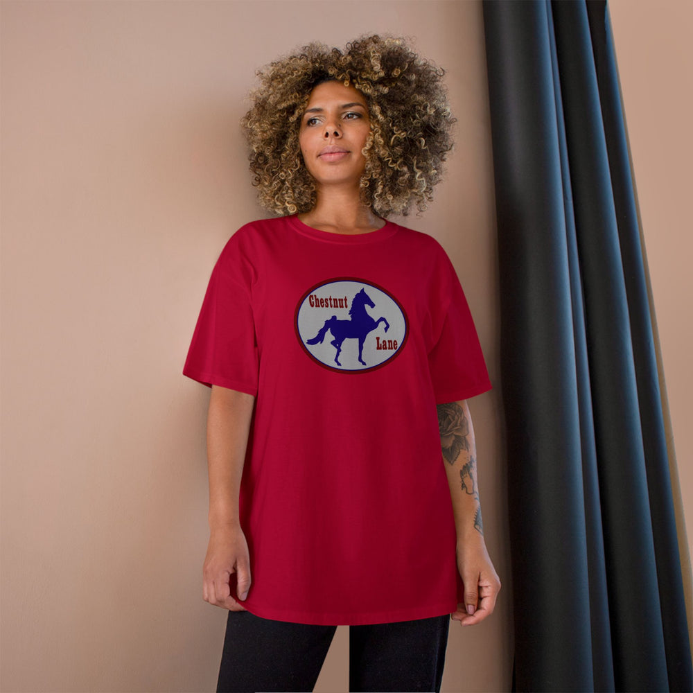
                  
                    Champion® Tee
                  
                