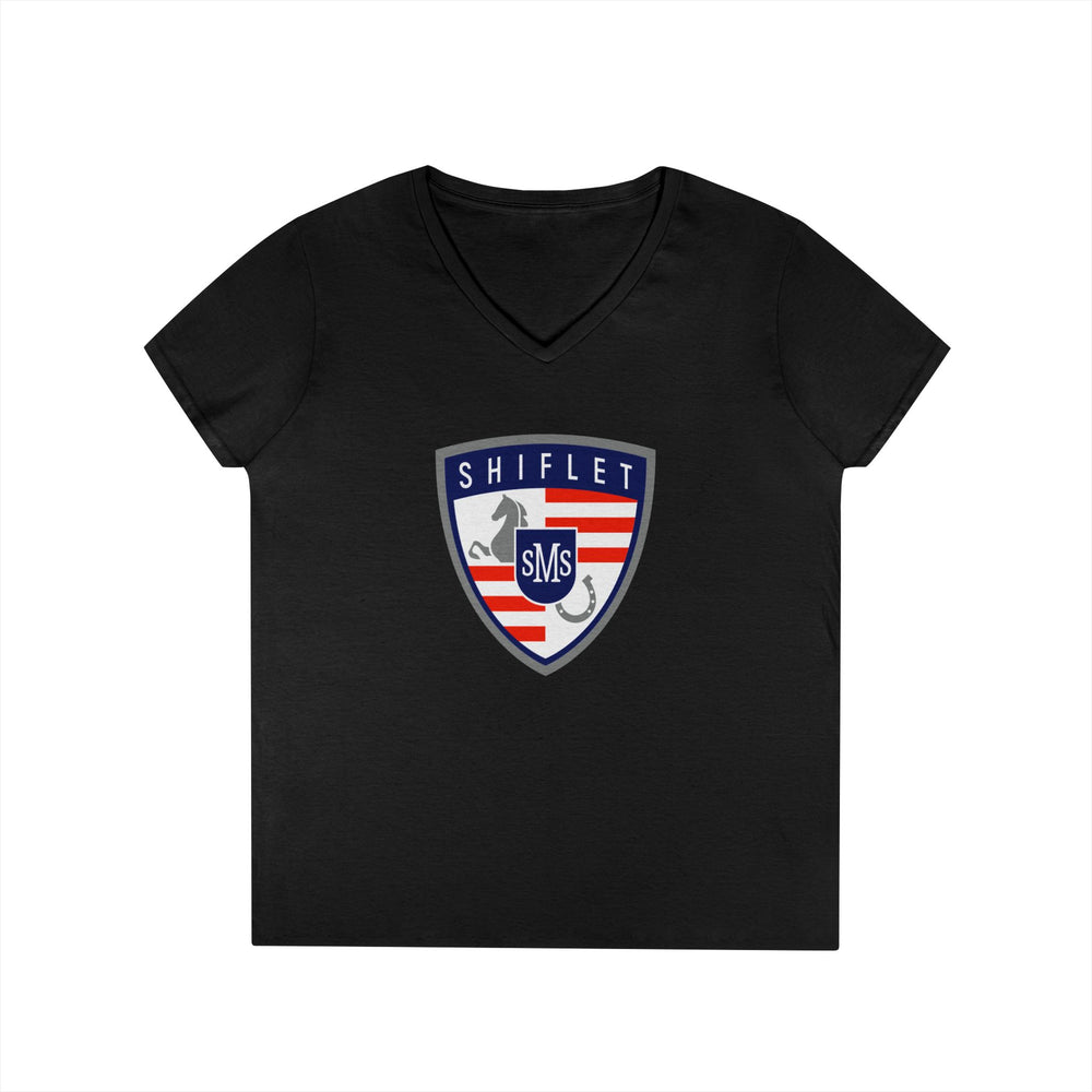 
                  
                    Ladies V-Neck Tee
                  
                