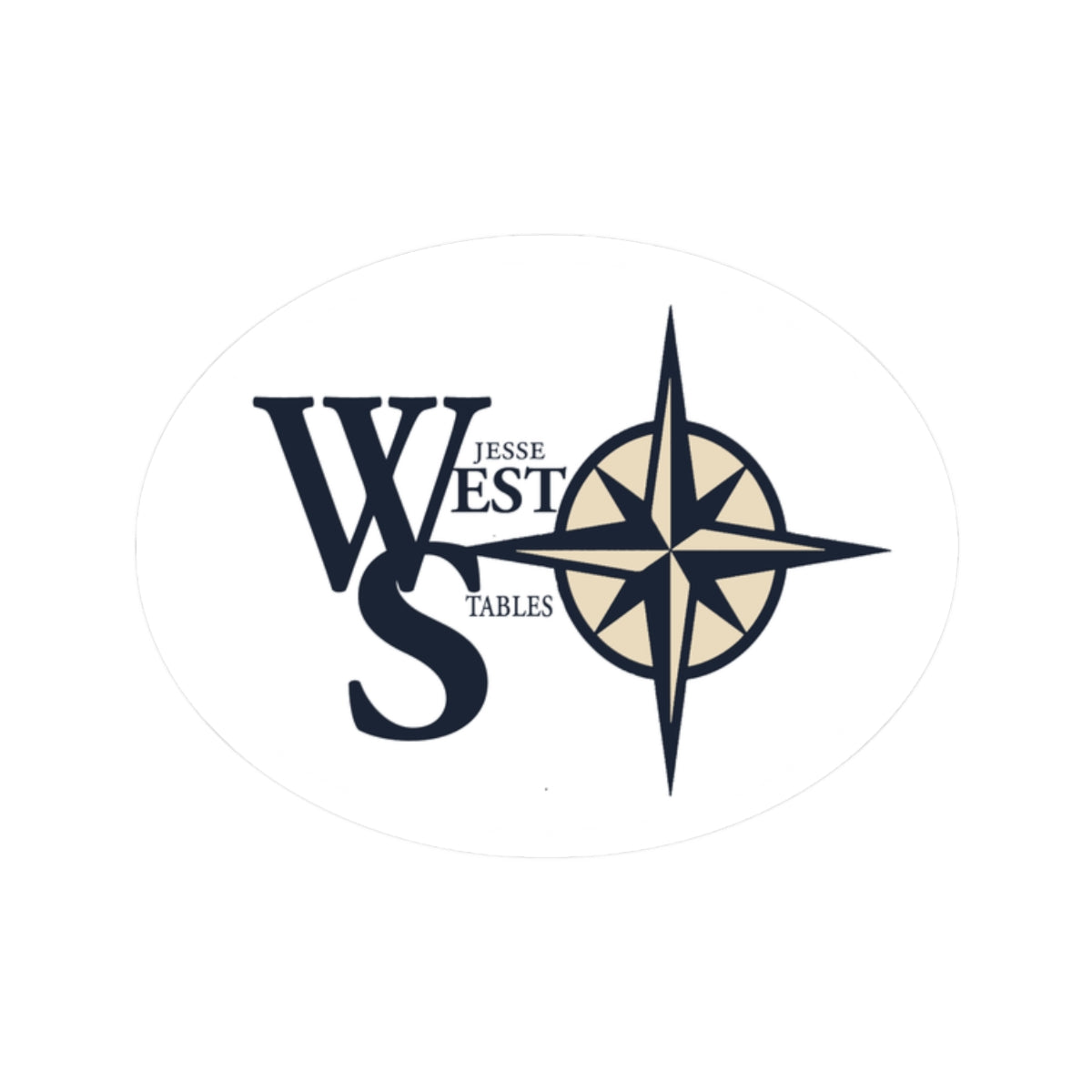 Stickers - 2 sizes, clear or white trim