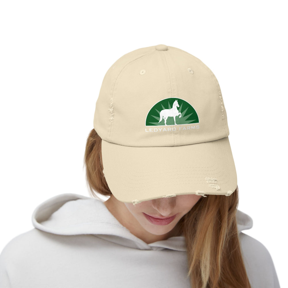 
                  
                    Distressed Cotton Cap
                  
                