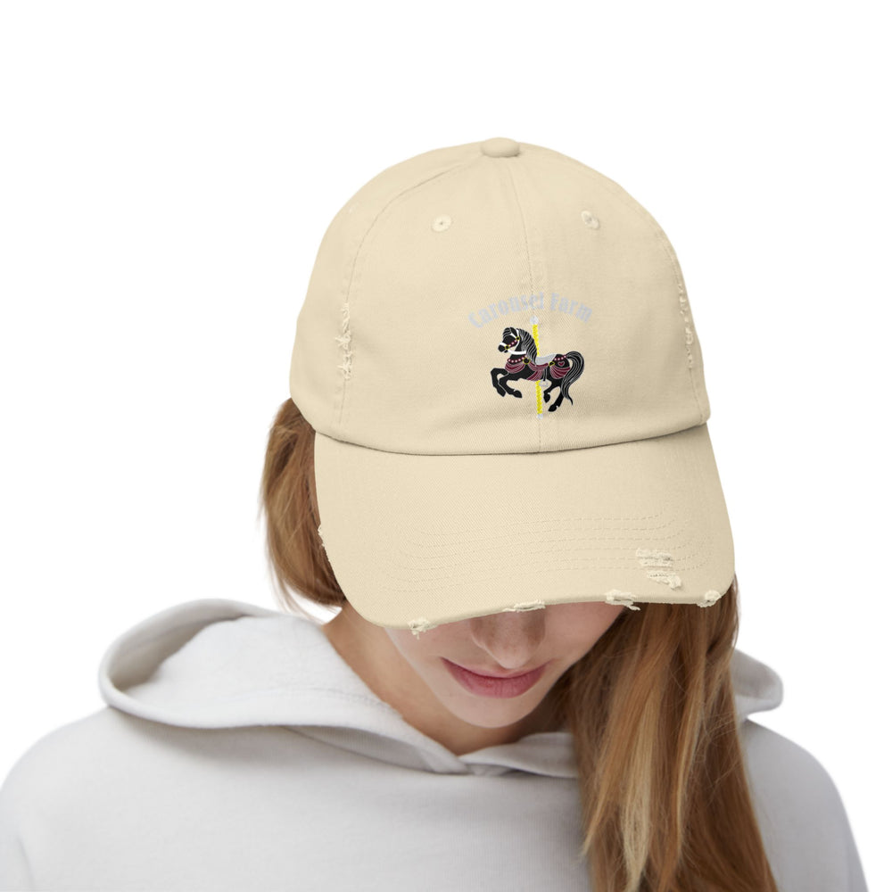 
                  
                    Distressed Cotton Cap
                  
                