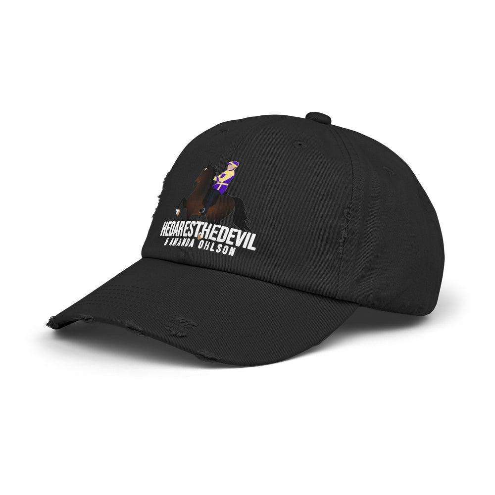 
                  
                    HEDARESTHEDEVIL Distressed Hat
                  
                