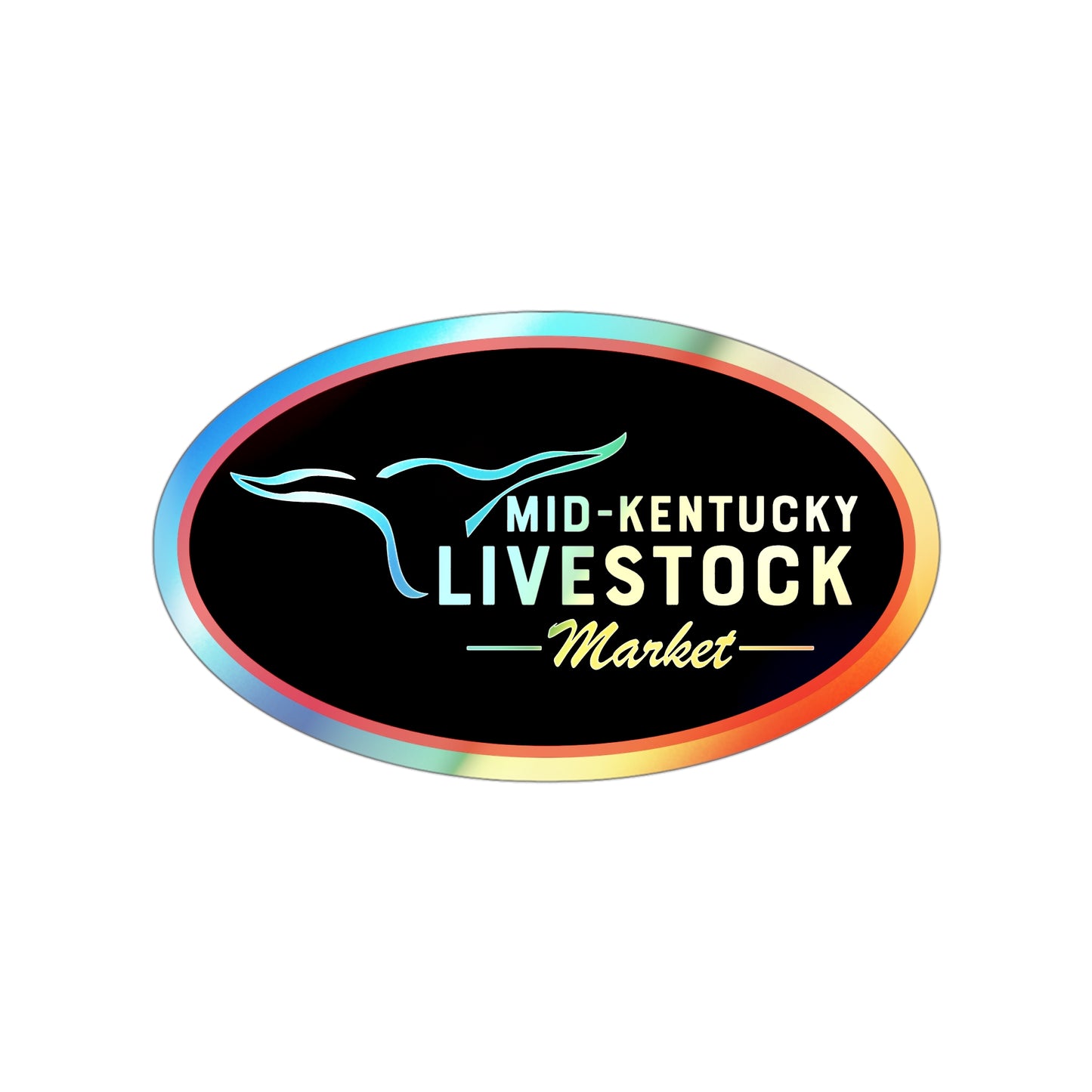 Holographic Sticker 4"