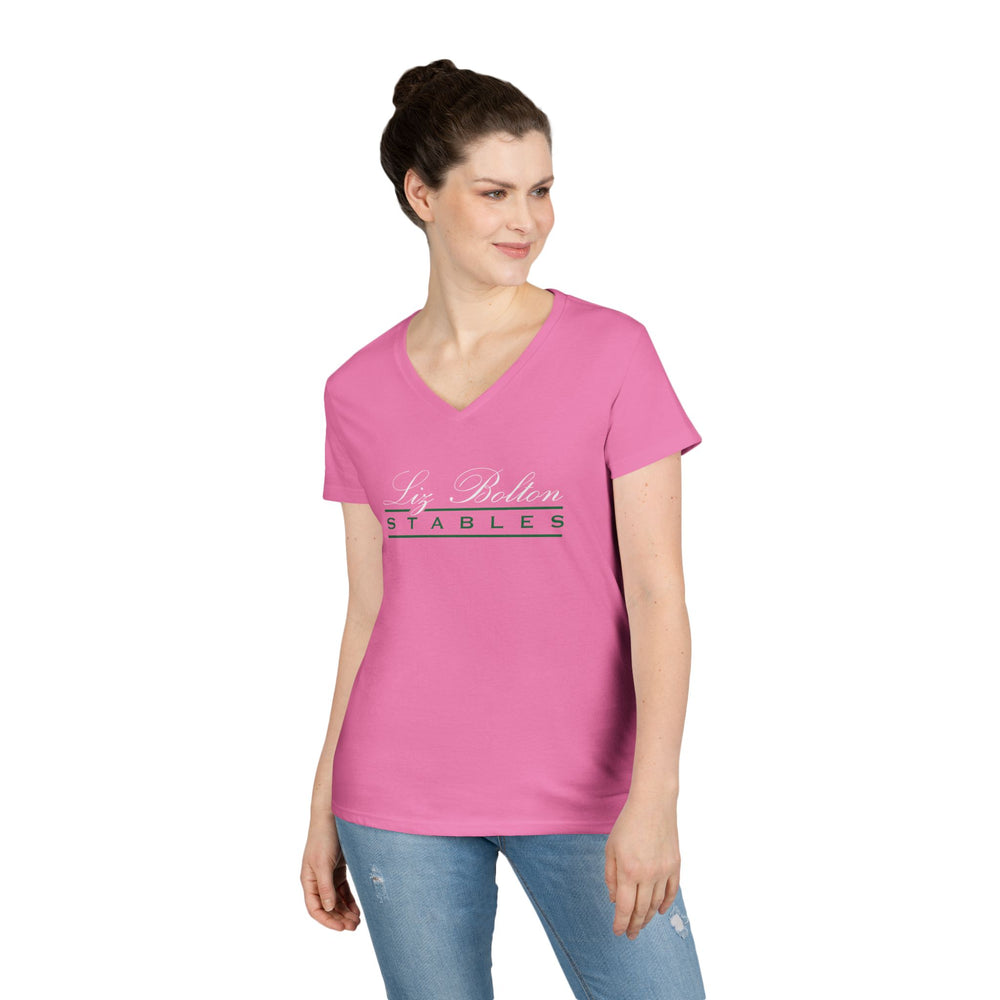 
                  
                    Ladies V-Neck Tee
                  
                