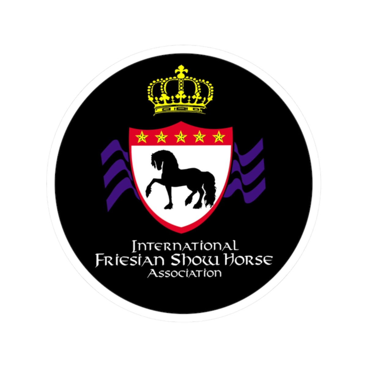 Stickers - 2 sizes, clear or white trim