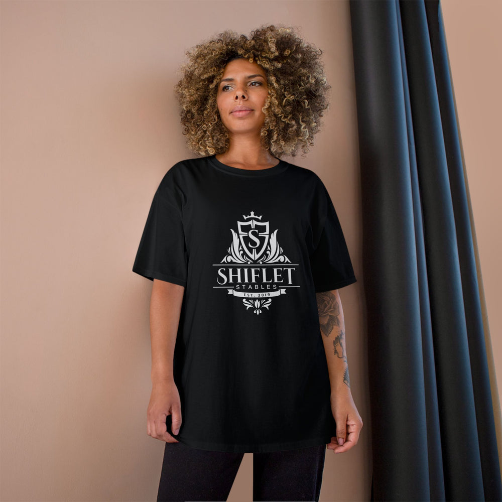 
                  
                    Champion® Tee
                  
                
