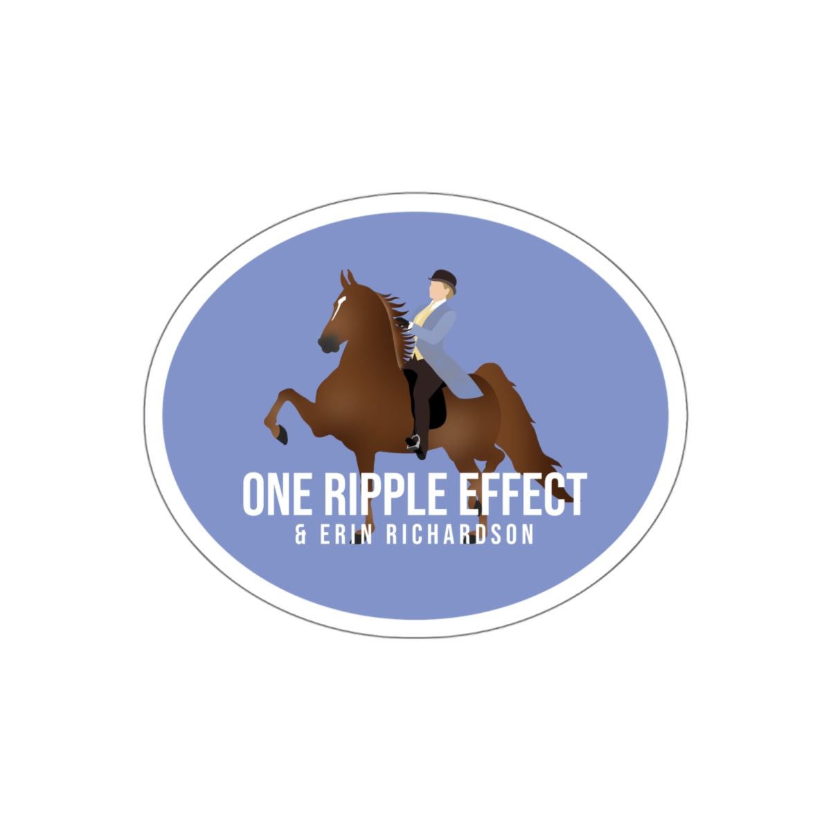 One Ripple Effect Sticker