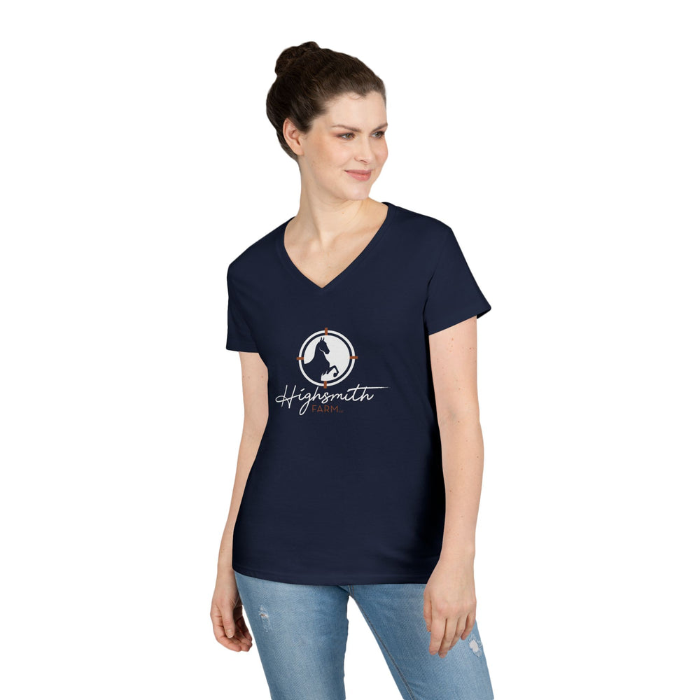 
                  
                    Ladies V-Neck Tee
                  
                