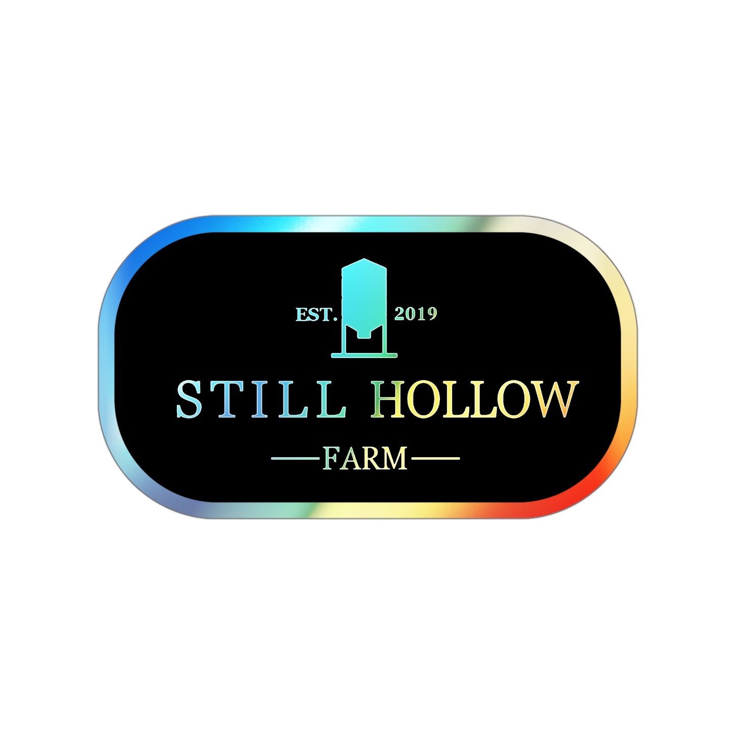 Holographic Sticker 4"