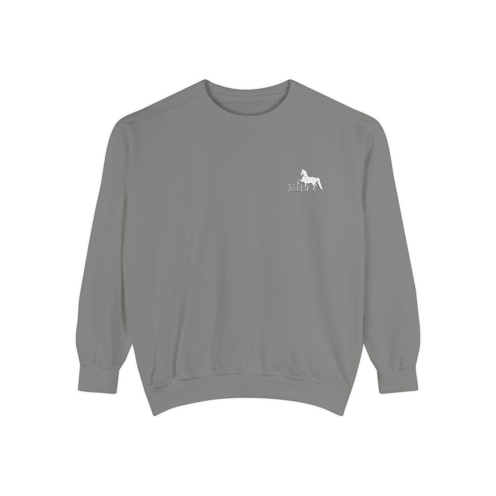 Comfort Colors Embroidered Sweatshirt
