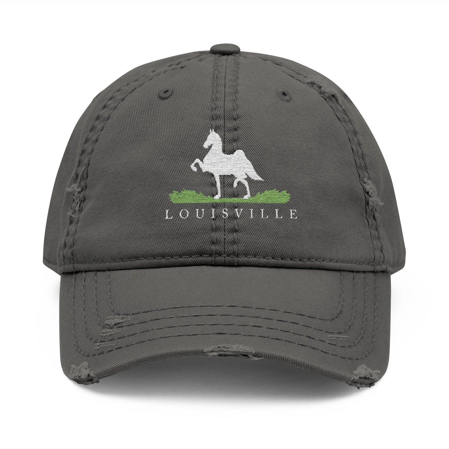 Louisville - Embroidered Distressed Hat