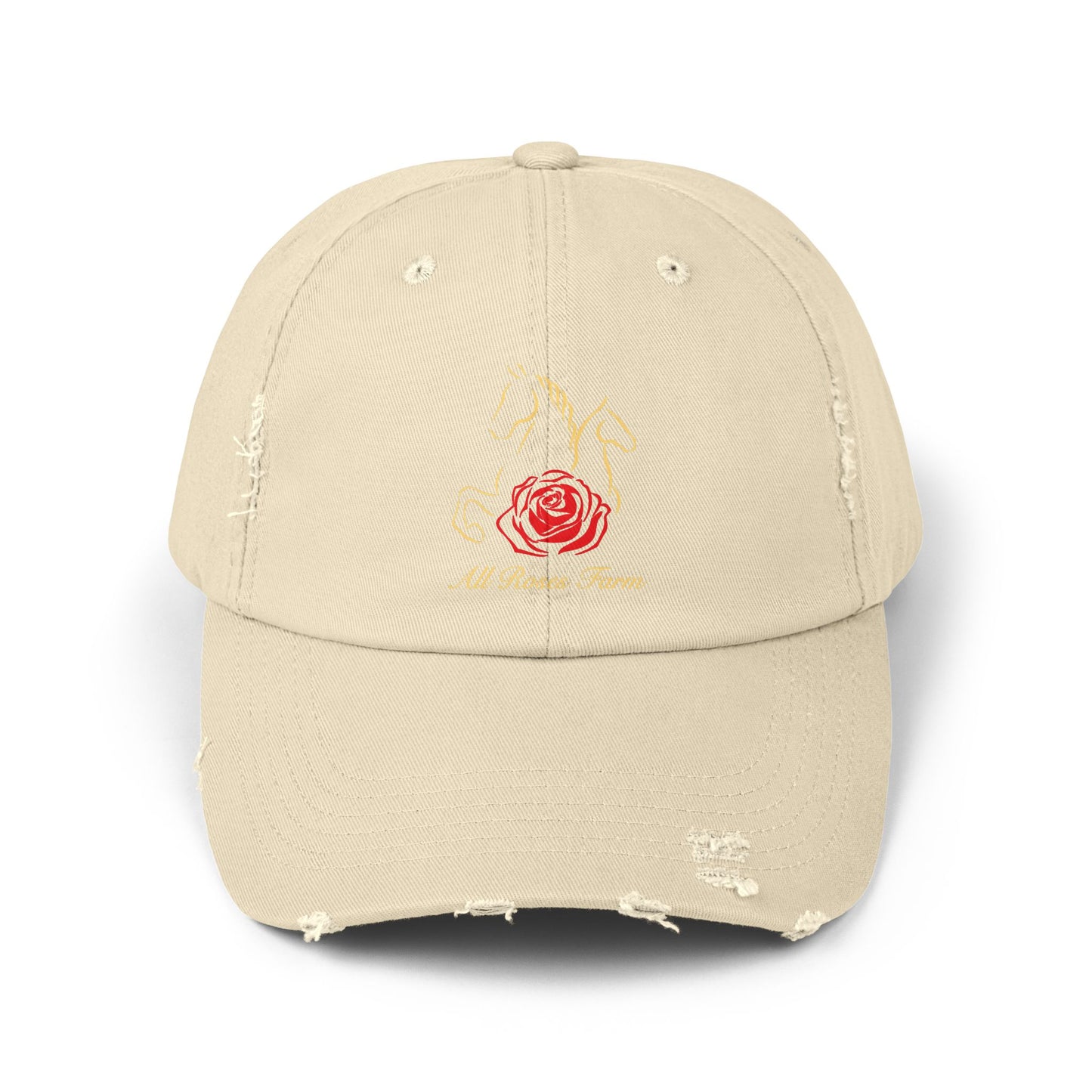 Distressed Cotton Cap