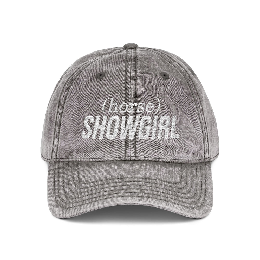 
                  
                    Vintage Embroidered Hat - (horse) SHOWGIRL
                  
                