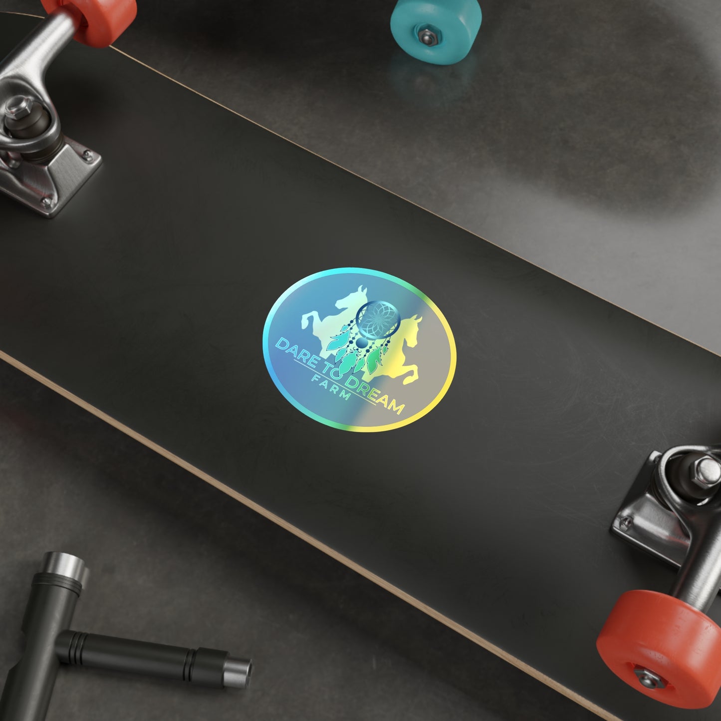 Holographic Sticker 4"