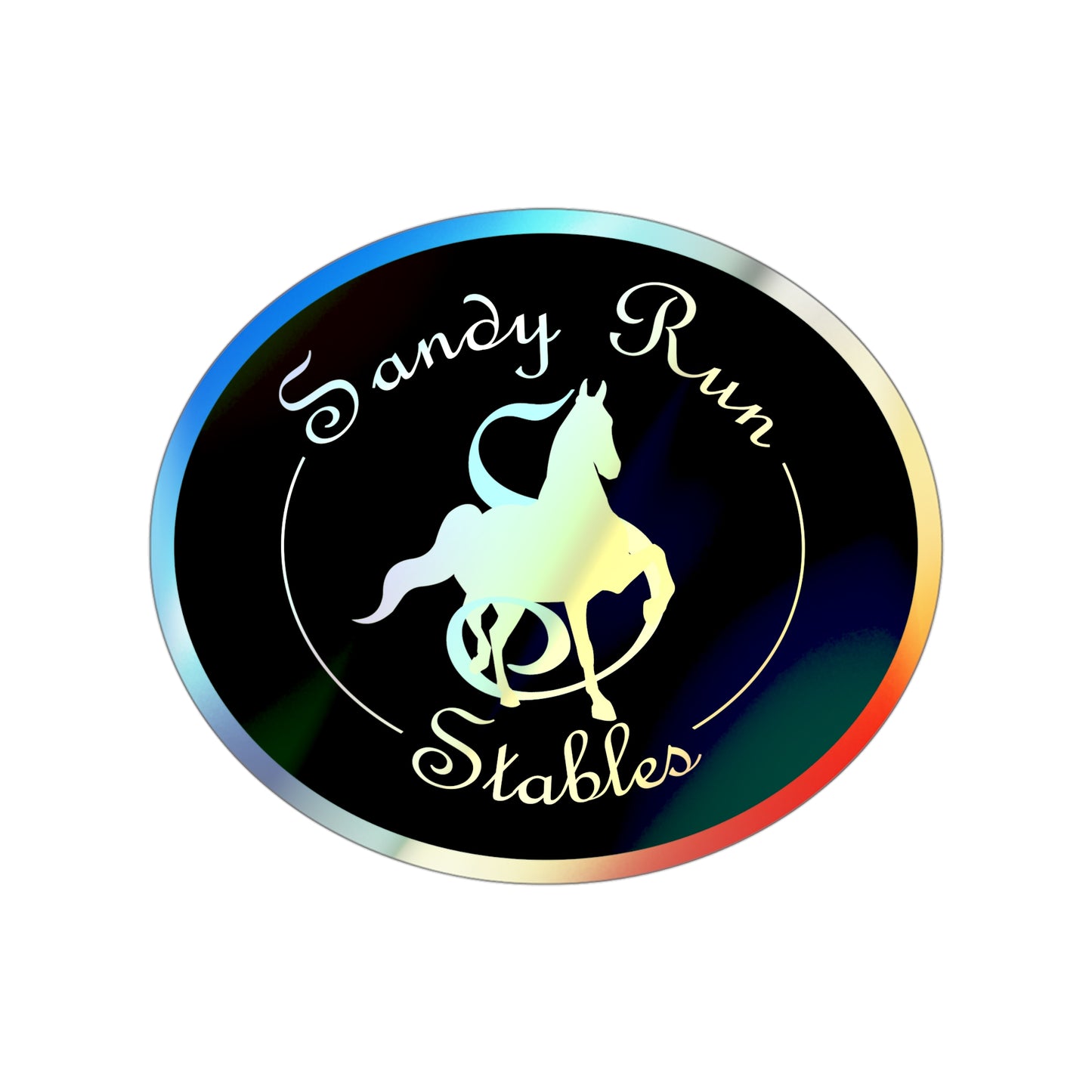 Holographic Sticker 4"