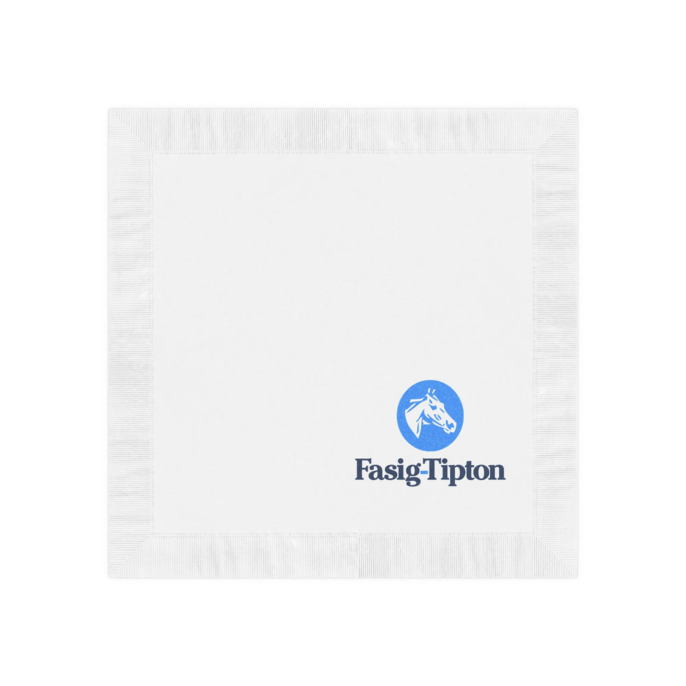 
                  
                    Premium White Coined Napkins - 4.8" or 6.5"
                  
                