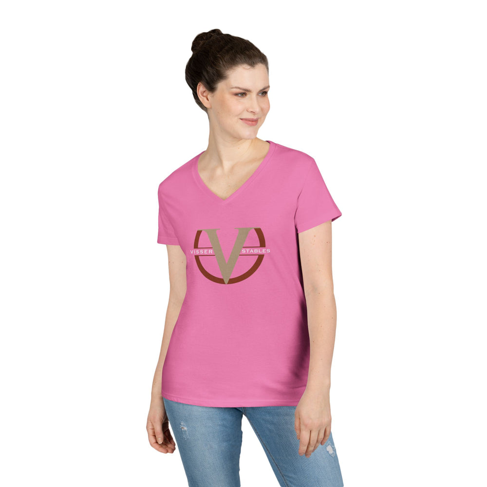 
                  
                    Ladies V-Neck Tee
                  
                