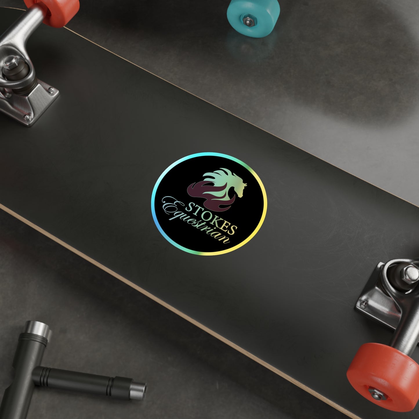 Holographic Sticker 4"