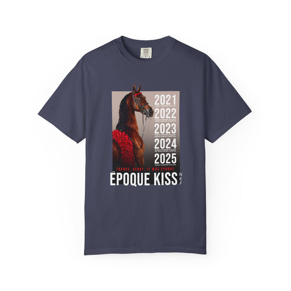 
                  
                    Époque Kiss - Front Design - Comfort Colors Tee
                  
                