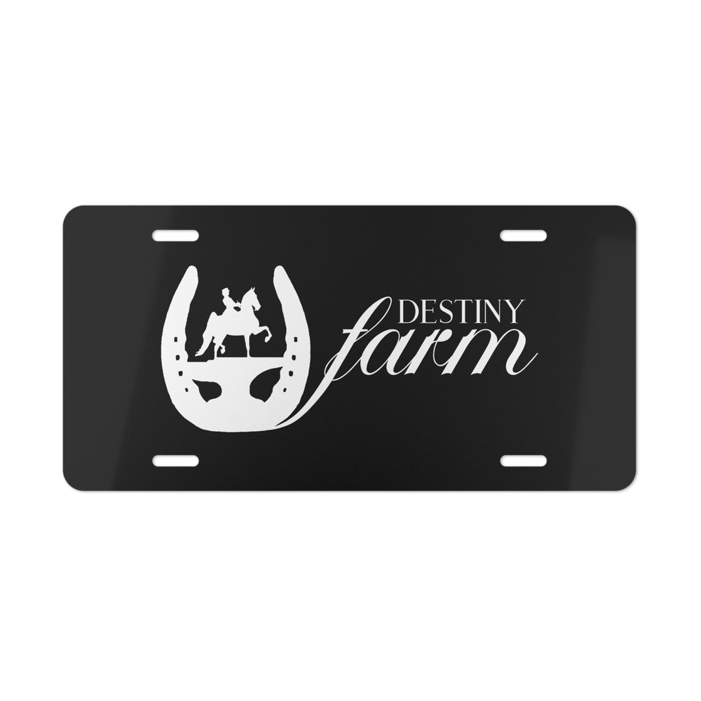 Vanity License Plate