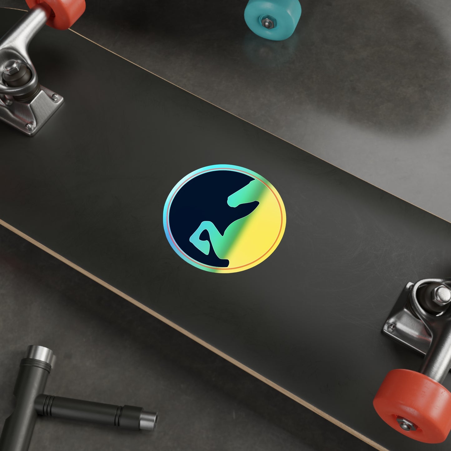 Holographic Sticker 4"